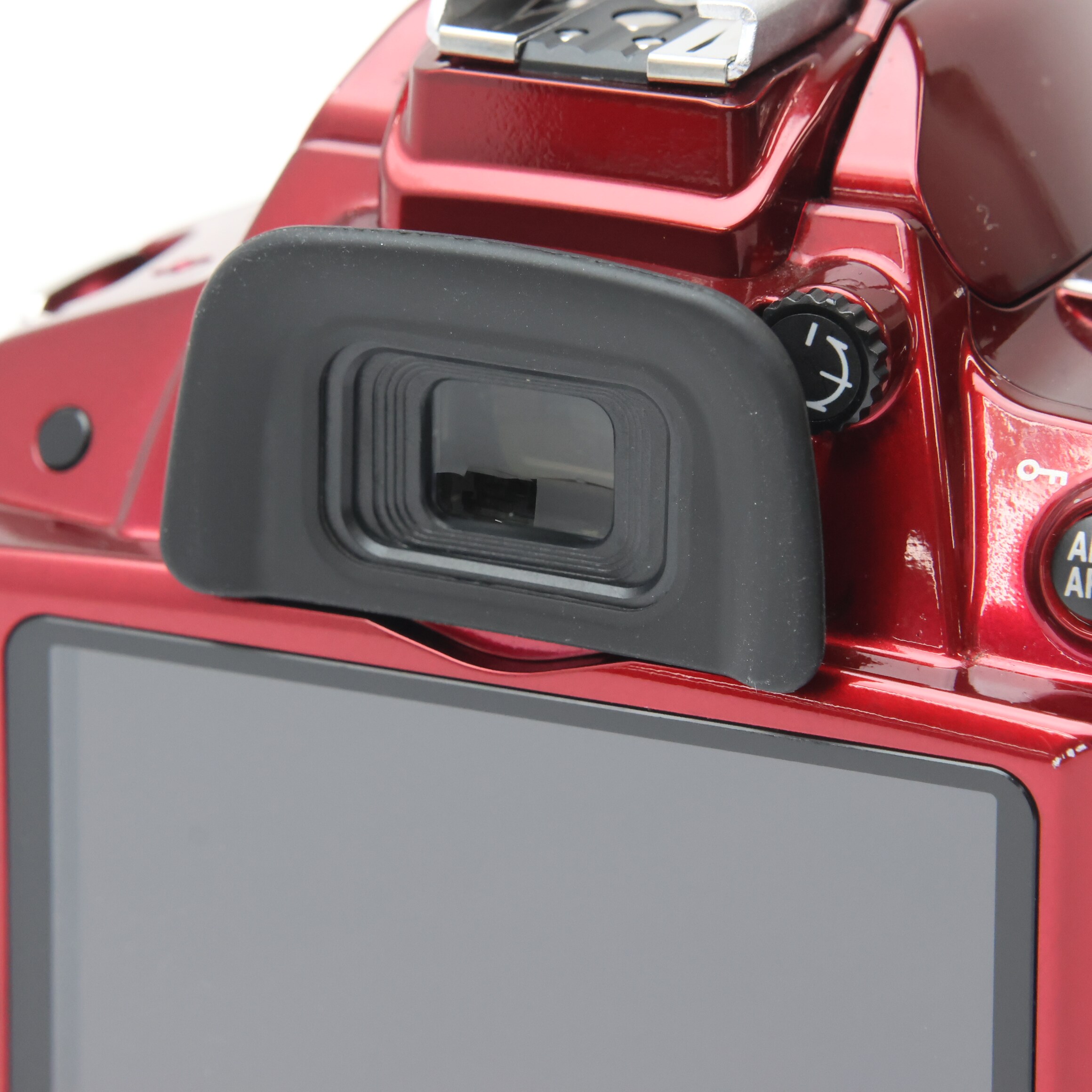 中古)Nikon (ニコン) D3200 200mmダブルズームキット レッド（商品ID 