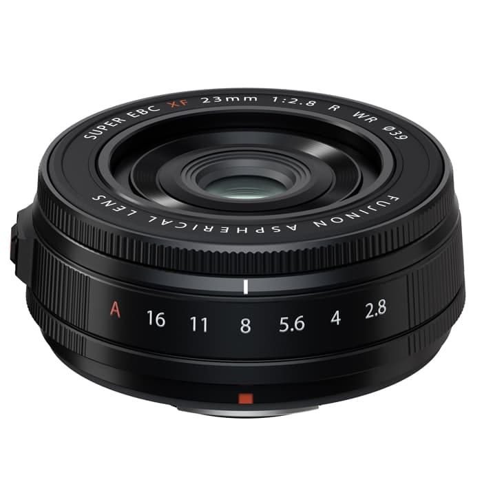 新品)FUJIFILM (フジフイルム) フジノン XF23mm F2.8 R WR ブラック