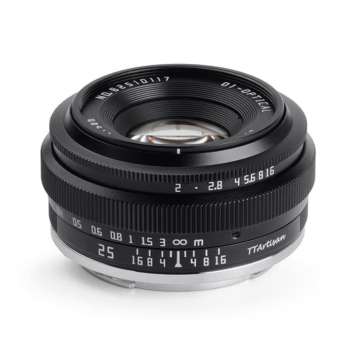 新品)銘匠光学 (めいしょうこうがく) TTArtisan 25mm F2 C (マイクロ