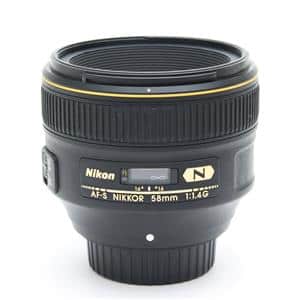 新品)Nikon (ニコン) AF-S NIKKOR 58mm F1.4G（商品ID：4960759028037