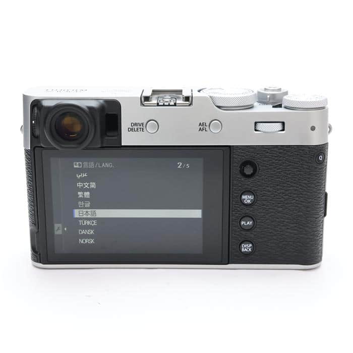 【ほぼ未使用品】Fujifilm X100V シルバー 富士フイルム FUJIFILM X100V シルバー｜新品通販フジヤカメラ