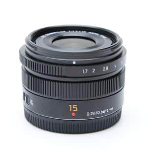 新品)Panasonic (パナソニック) LEICA DG SUMMILUX 15mm F1.7 ASPH. H