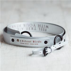 ４Silent Birds（フォーサイレントバーズ） MANUS CAMERA STRAP Argentum シルバー メイン