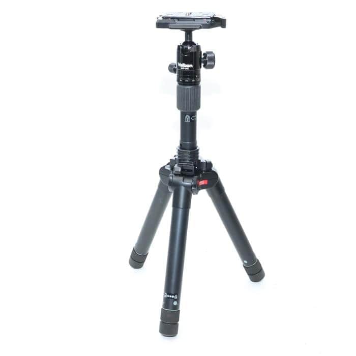 Velbon - 【中古】(ベルボン) Velbon UT-63Q 中型アルミ三脚 中古)Velbon (ベルボン) 中型高伸縮比6段三脚 Ultrek UT-63Q