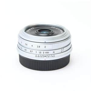 フォクトレンダー ULTRON 27mmF2 X-mount 美品 Voigtlander (フォクトレンダー) ウルトロン (ULTRON) 27mm F2