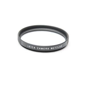 新品)Leica (ライカ) UVAフィルター E46 II ブラック（商品ID