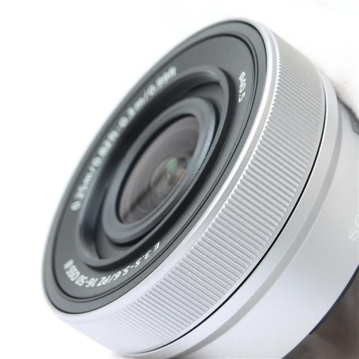 中古)SONY (ソニー) E PZ 16-50mm F3.5-5.6 OSS II SELP16502 シルバー