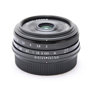Voigtlander (フォクトレンダー) ULTRON 27mm F2 X-mount（フジ
