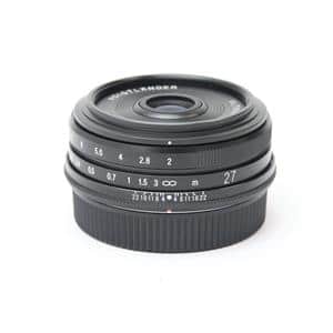 Voigtlander (フォクトレンダー) ULTRON 27mm F2 X-mount（フジ