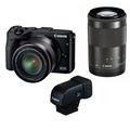 Canon (キヤノン) EOS M3 ダブルズームEVFキット ブラック