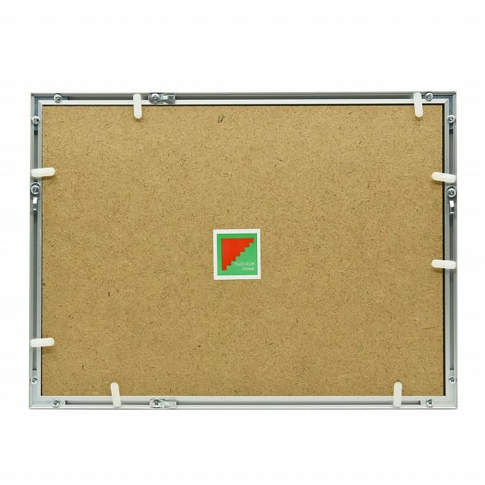 FUJICOLOR 額縁 A29 ワイド4切　5枚セット 新品)FUJICOLOR (フジカラー) アルミ額縁 YA-5 半切 シルバー（商品ID