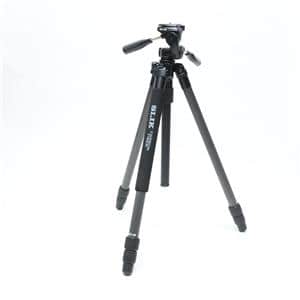 中古)SLIK (スリック) 中型カーボン3段三脚 ライトカーボン E83