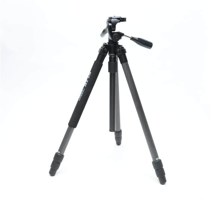 中古)SLIK (スリック) 中型カーボン3段三脚 ライトカーボン E83