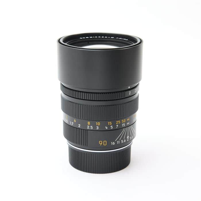 ライカ ズミクロンM90mm F2(ジャンク品) 中古)Leica (ライカ) ズミクロン M90mm F2 E55 フード組込