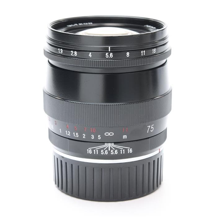 【sin様】ULTRON 75mm F1.9 SC VMレンズ sin様】ULTRON 75mm F1.9 SC VMレンズ