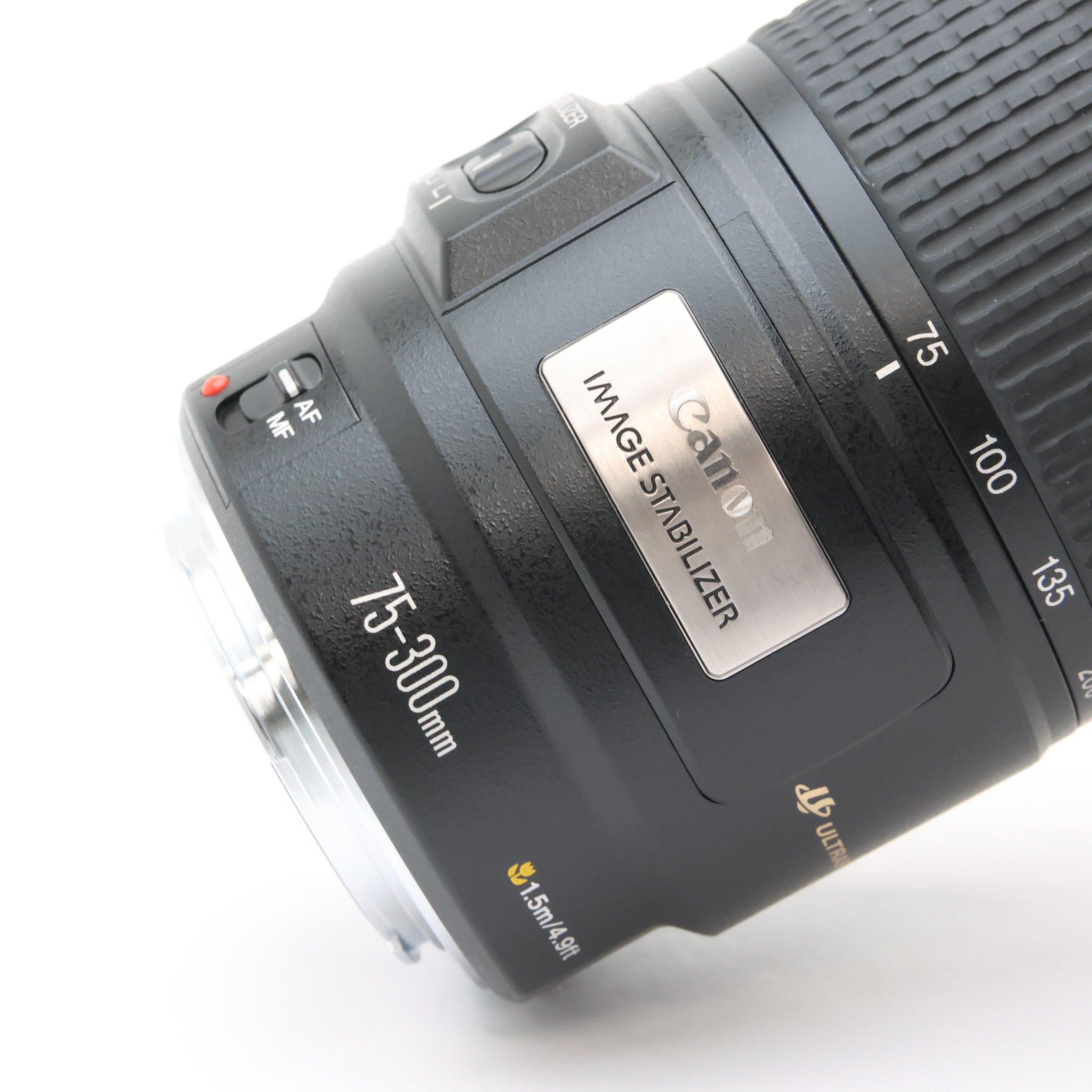 中古)Canon (キヤノン) EF75-300mm F4-5.6 IS USM（商品ID 