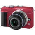 OLYMPUS (オリンパス) PEN Lite E-PL1S レンズキット レッド