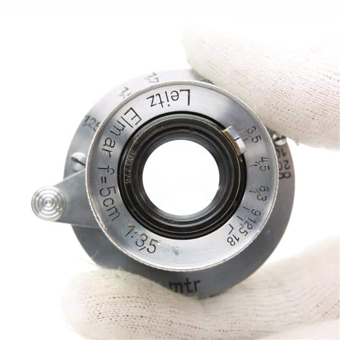 エルマー L50mm F3.5 クローム (コーティングなし)
