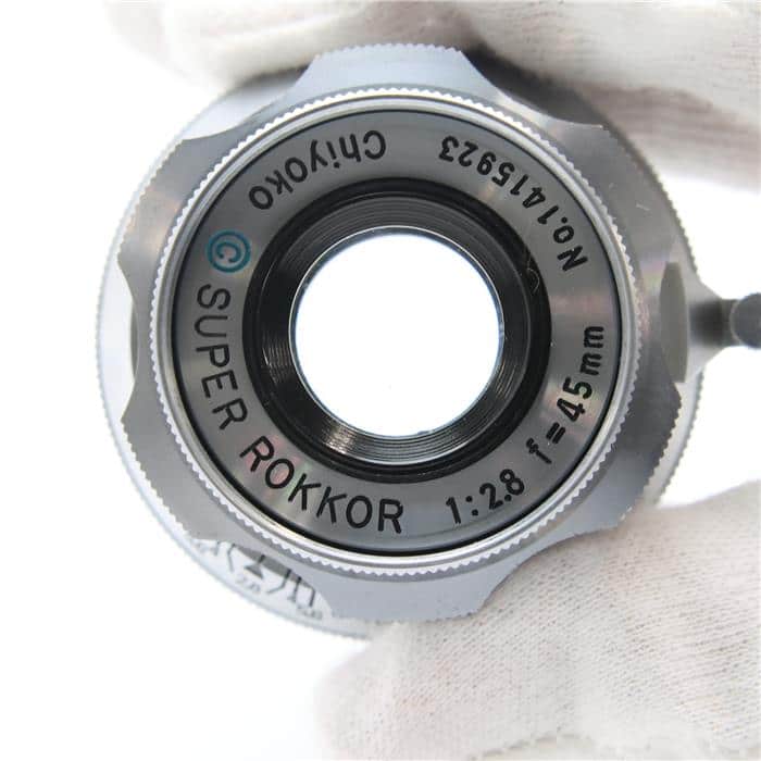 中古)MINOLTA (ミノルタ) SUPER ROKKOR (L) 45mm F2.8 後期 中古)MINOLTA (ミノルタ) SUPER ROKKOR (L) 45mm F2.8 後期