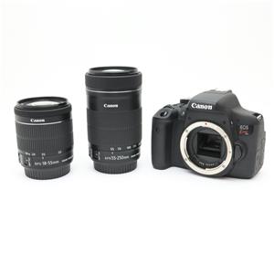 中古)Canon (キヤノン) EOS Kiss X8i ダブルズームキット（商品ID