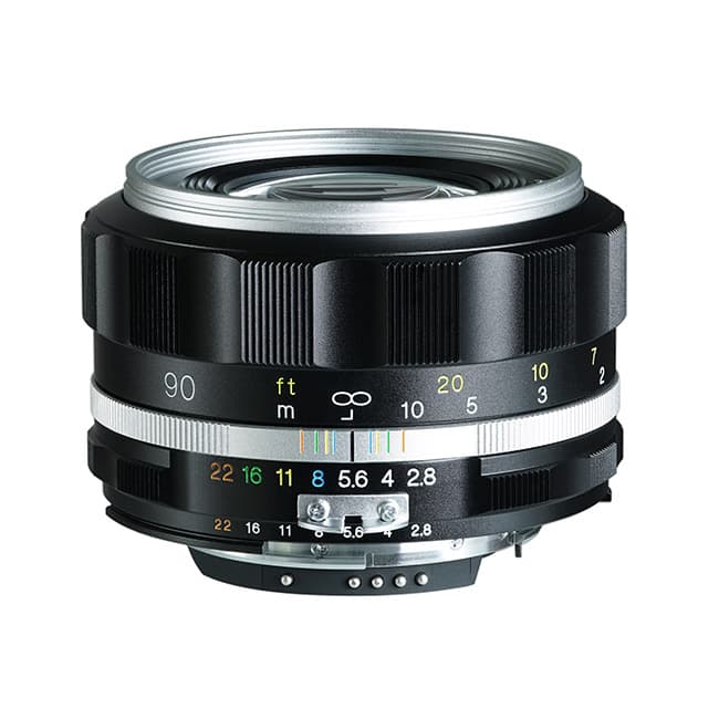 Voigtlander (フォクトレンダー) APO-SKOPAR 90mm F2.8 SL II S(ニコンF用)  シルバーリム