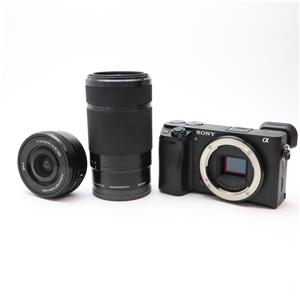 SONY α6400 ダブルズームレンズキット ILCE-6400Y ブラック」の商品