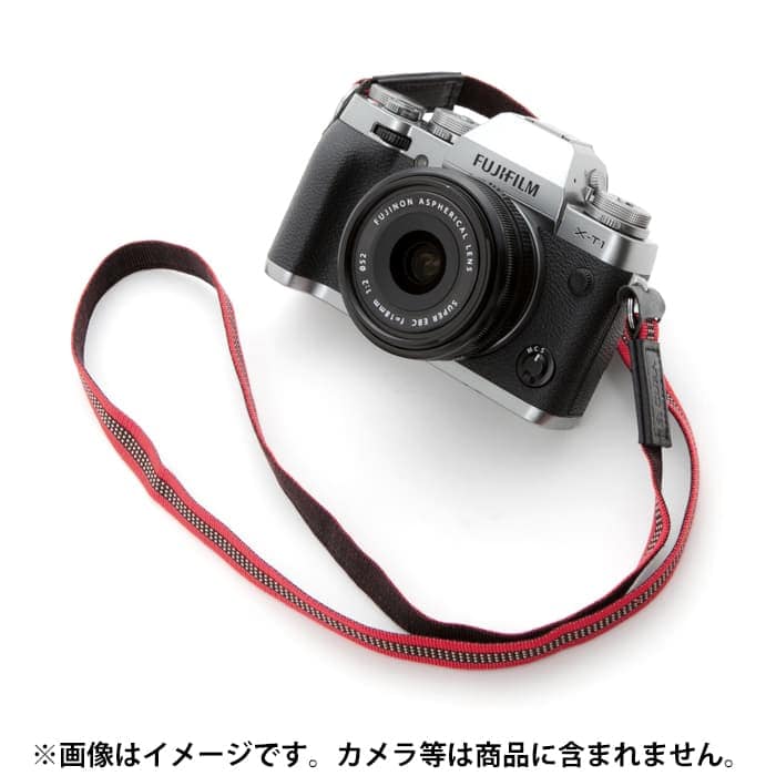 新品)MAPCAMERA (マップカメラ) オリジナル 真田紐ストラップ 赤