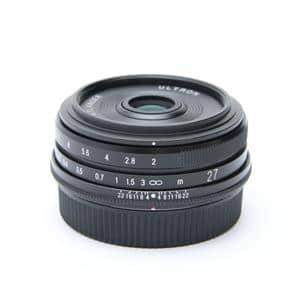 新品)Voigtlander (フォクトレンダー) ULTRON 27mm F2 X-mount（フジ