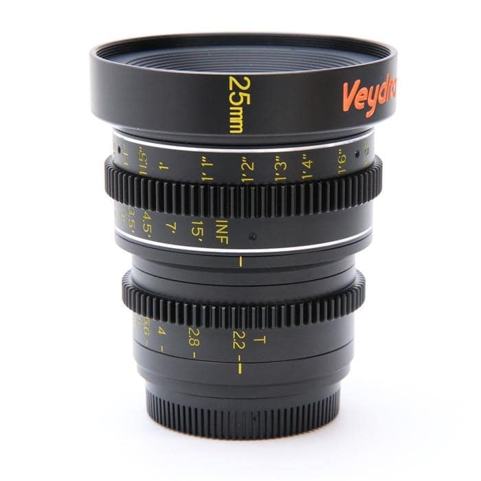 Veydra Mini Prime 25mm T2.2(マイクロフォーサーズ用)フィート表記