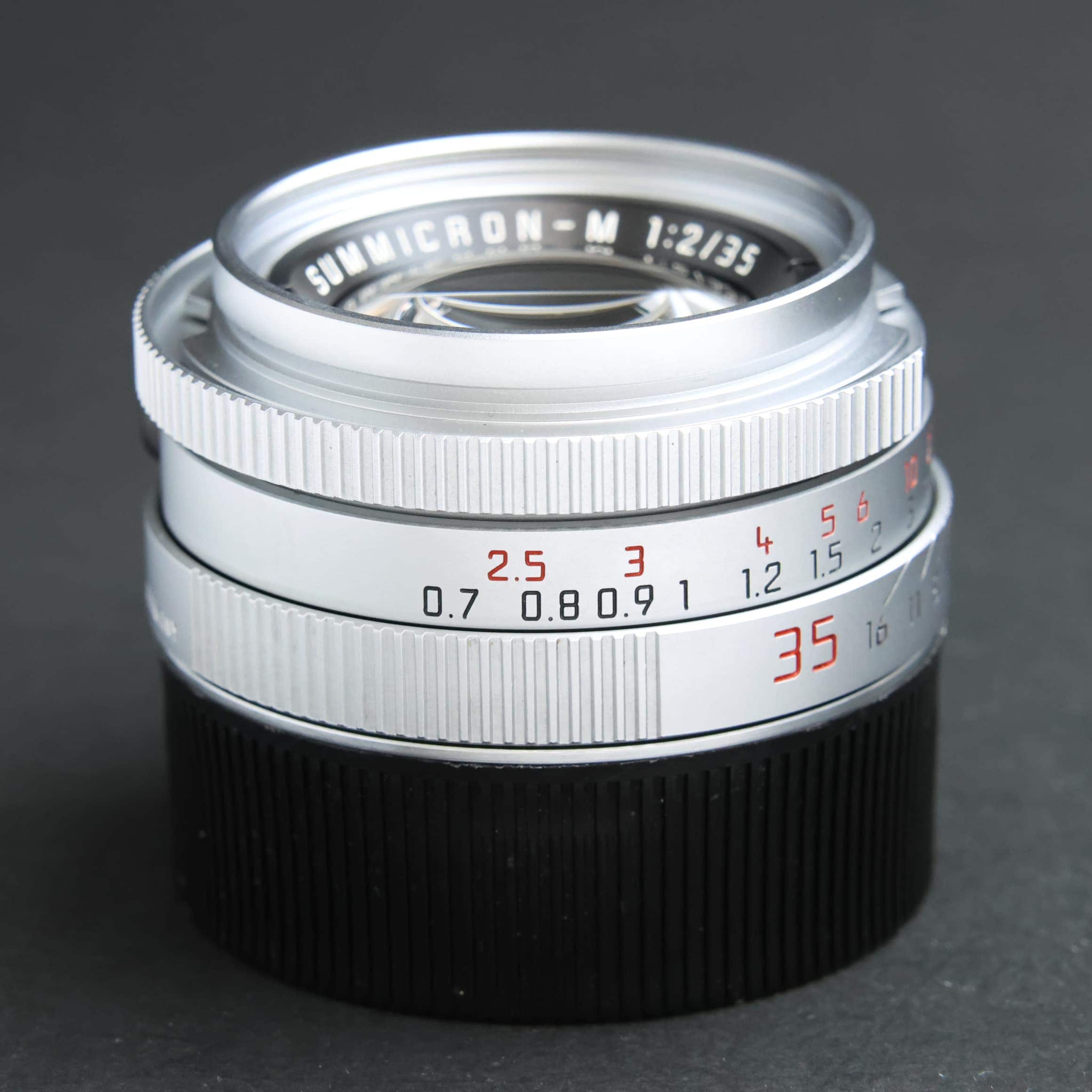 ライカ ズミクロンM35mm (7枚玉) 中古)Leica (ライカ) ズミクロン M35mm F2 7枚玉 70周年記念 ブラック