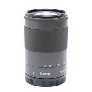 中古)Canon (キヤノン) EF-M55-200mm F4.5-6.3 IS STM ブラック(商品