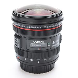 Canon (キヤノン) EF8-15mm F4L フィッシュアイ USM」「中古商品」の