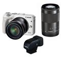 Canon (キヤノン) EOS M3 ダブルズームEVFキット ホワイト