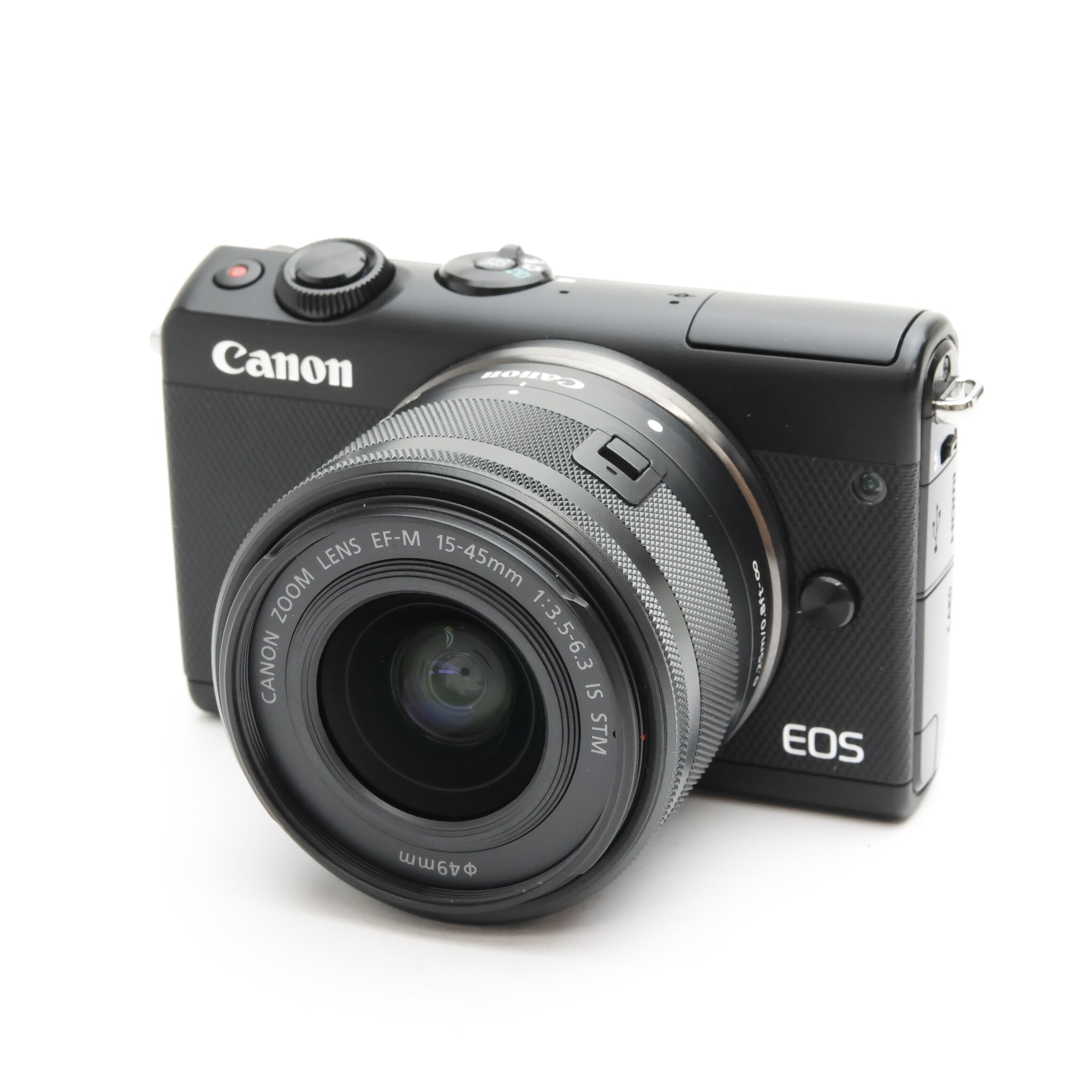 中古)Canon (キヤノン) EOS M100 ダブルレンズキット ブラック（商品ID 