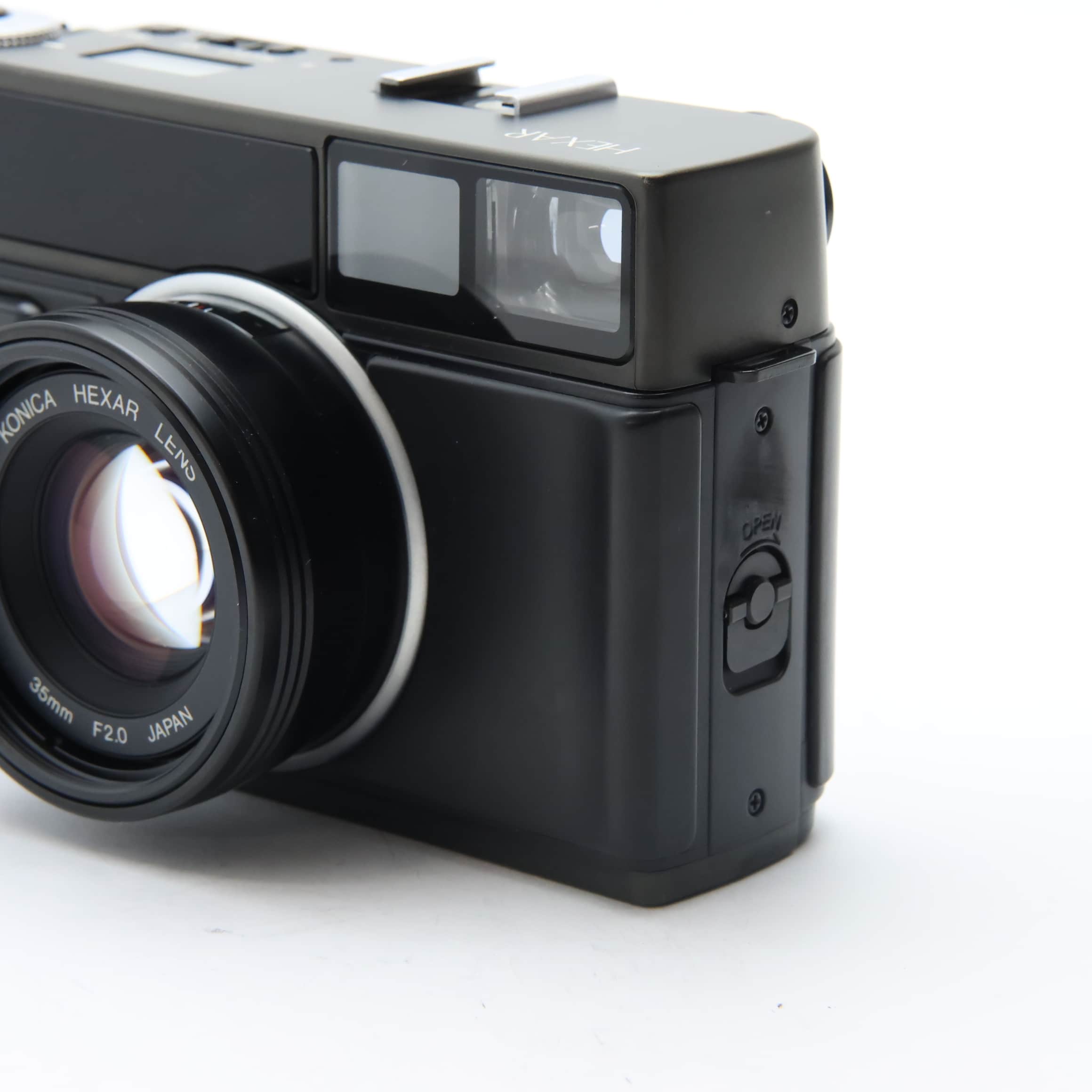 フィルムカメラ Konica HEXAR HX-14 中古)Konica (コニカ) HEXAR + HX-14 ブラック（商品ID：3717022325680