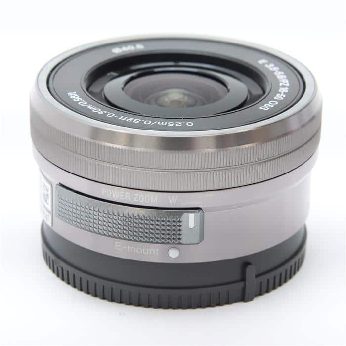 K50】SONY SEL55210 シルバー ジャンク レンズ カビ sony SEL55210 55