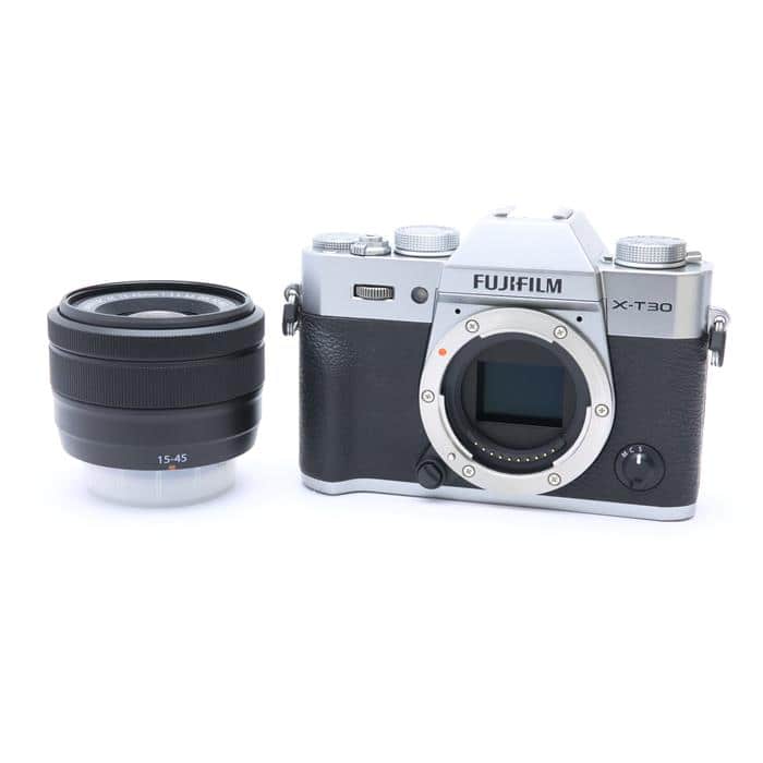FUJIFILM XT30II XC15-45mm レンズキット シルバー Amazon.com : Fujifilm X-T30 II XC15-45mm Kit - Silver
