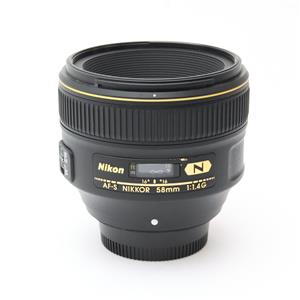 新品)Nikon (ニコン) AF-S NIKKOR 58mm F1.4G（商品ID：4960759028037