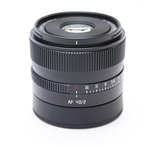 新品)銘匠光学 (めいしょうこうがく) TTArtisan AF 40mm F2（ソニーE用
