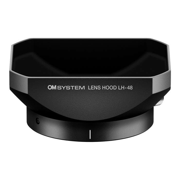 OM SYSTEM（オーエムシステム） 金属レンズフード LH-48 ブラック