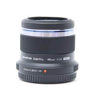 新品)OLYMPUS (オリンパス) M.ZUIKO DIGITAL 45mm F1.8 ブラック