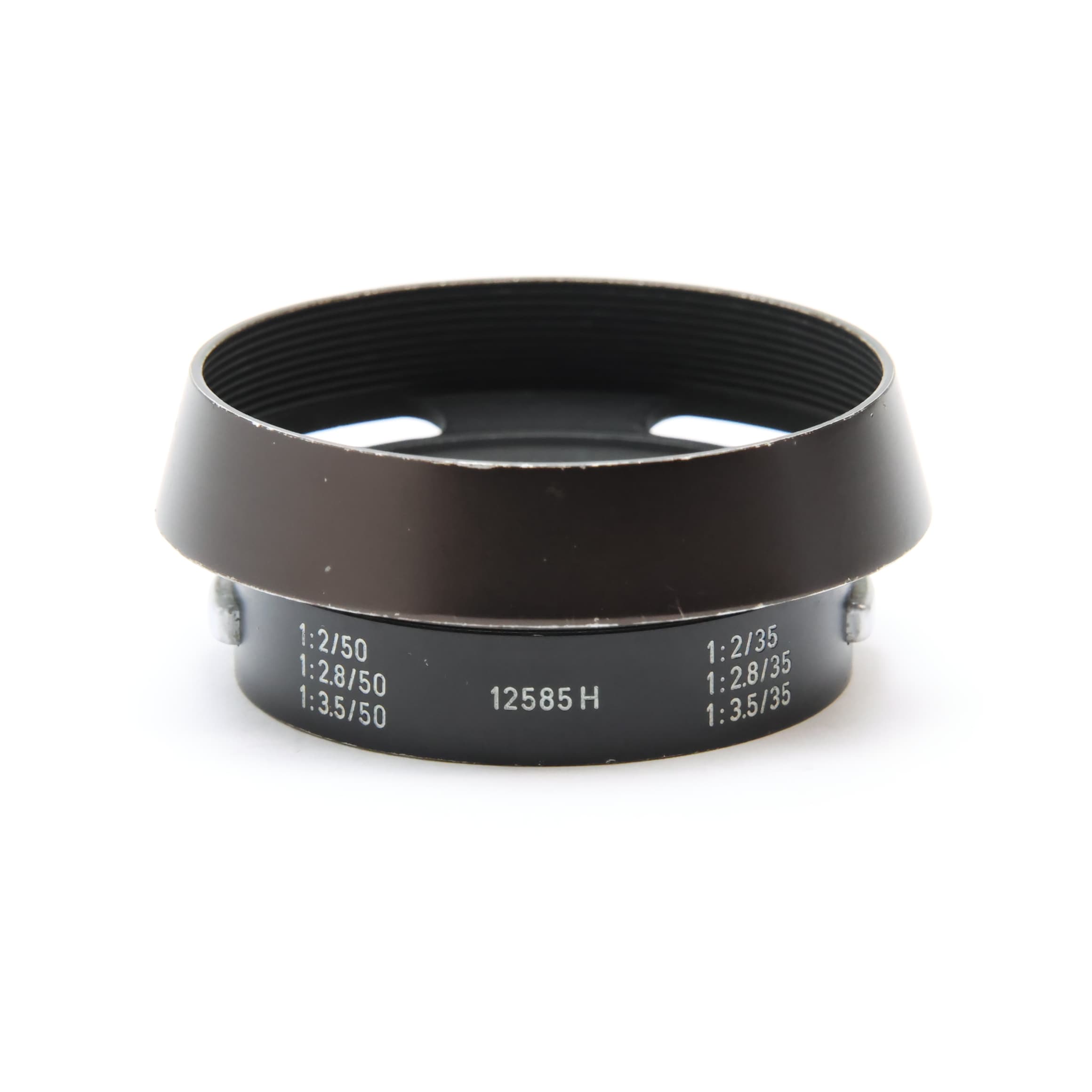 ライカ ズミクロン 35mm F2【6枚玉】12585フード・13131 UVa 中古)Leica (ライカ) 12585 M35mm/M50mm用フード（商品ID