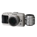 OLYMPUS (オリンパス) PEN E-P3ツインレンズキット シルバー