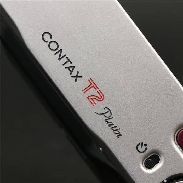 中古)CONTAX (コンタックス) T2 (プラチナ) + DATA BACK T2