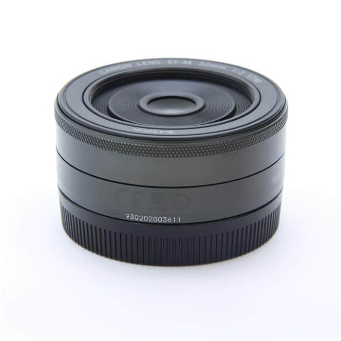新品　未使用　高画質　軽量　CANON　キヤノンEF-M22mm F2 STM 中古)Canon (キヤノン) EF-M22mm F2 STM ブラック（商品ID