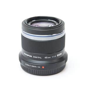 新品)OLYMPUS (オリンパス) M.ZUIKO DIGITAL 45mm F1.8 ブラック（商品