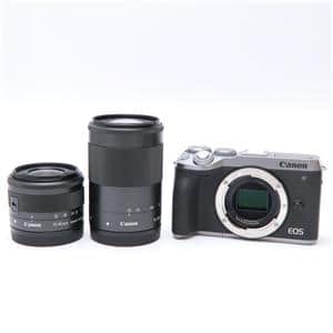 中古)Canon (キヤノン) EOS M6 Mark II ダブルズームキット シルバー ...