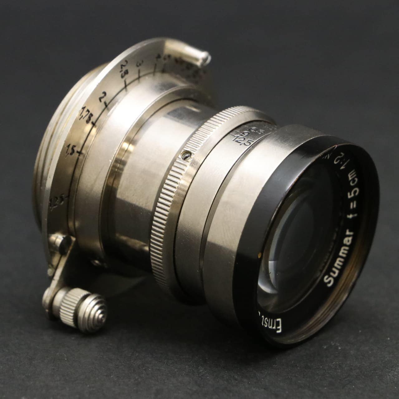 中古)Leica (ライカ) ズマール L50mm F2 ヒョットコ ニッケル（商品ID