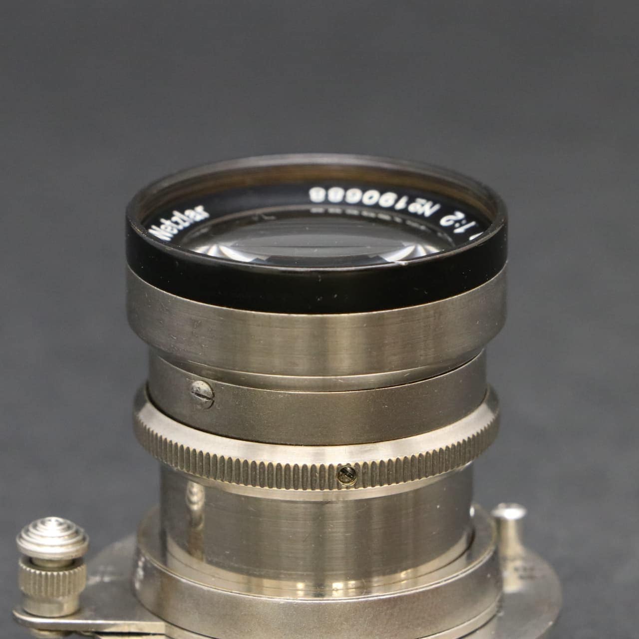 Leica Summar 5cm F2 ひょっとこ ズマール ニッケル L39 Leica】A