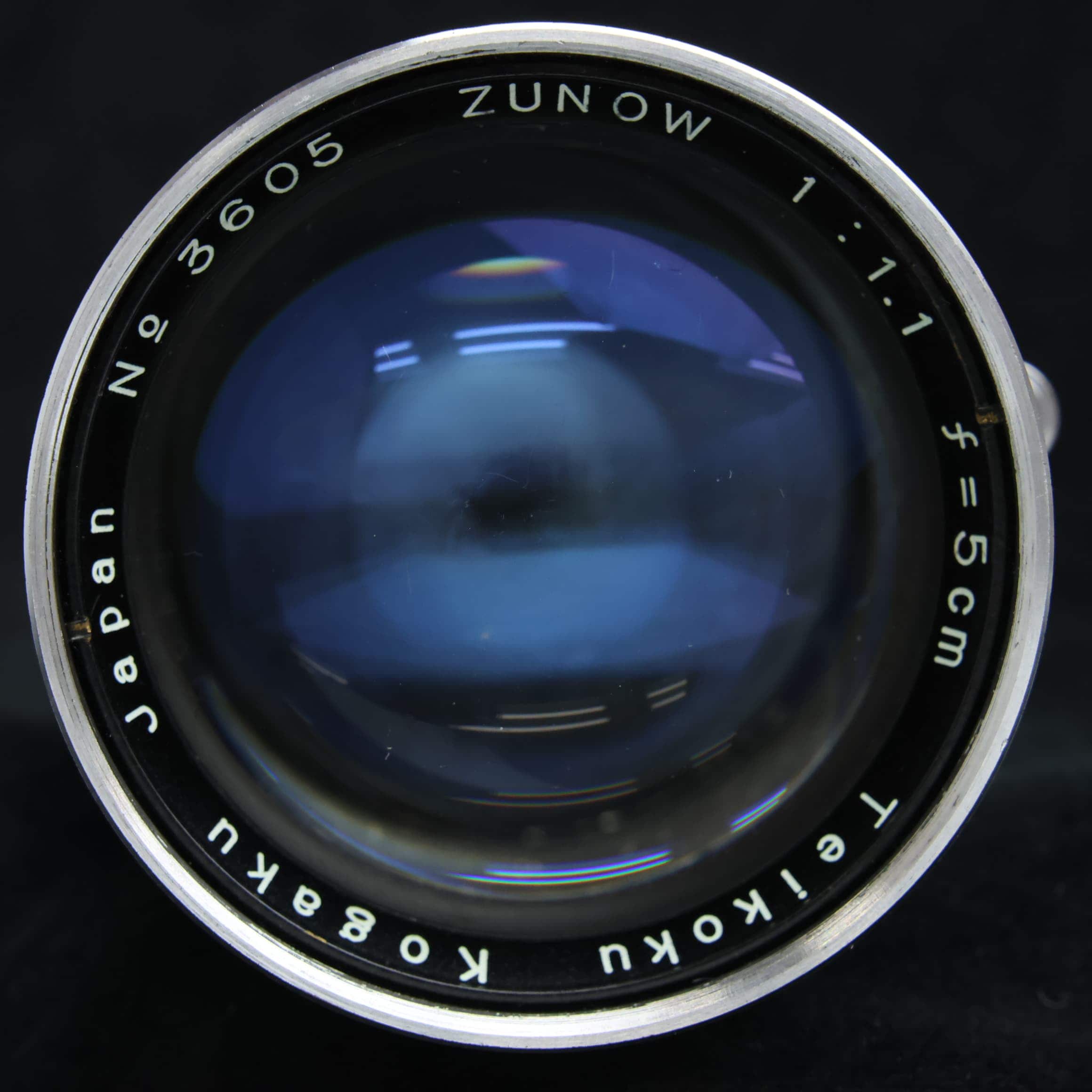 中古)Zunow (ズノー) ZUNOW 50mm F1.1 (ライカL) ※鏡筒オール、後玉